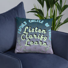 Load image into Gallery viewer, Family Time Conversation Pillow - Stronger Solutions