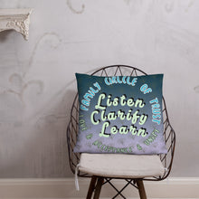Load image into Gallery viewer, Family Time Conversation Pillow - Stronger Solutions