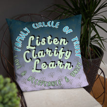 Load image into Gallery viewer, Family Time Conversation Pillow - Stronger Solutions