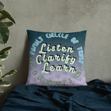 Load image into Gallery viewer, Family Time Conversation Pillow - Stronger Solutions