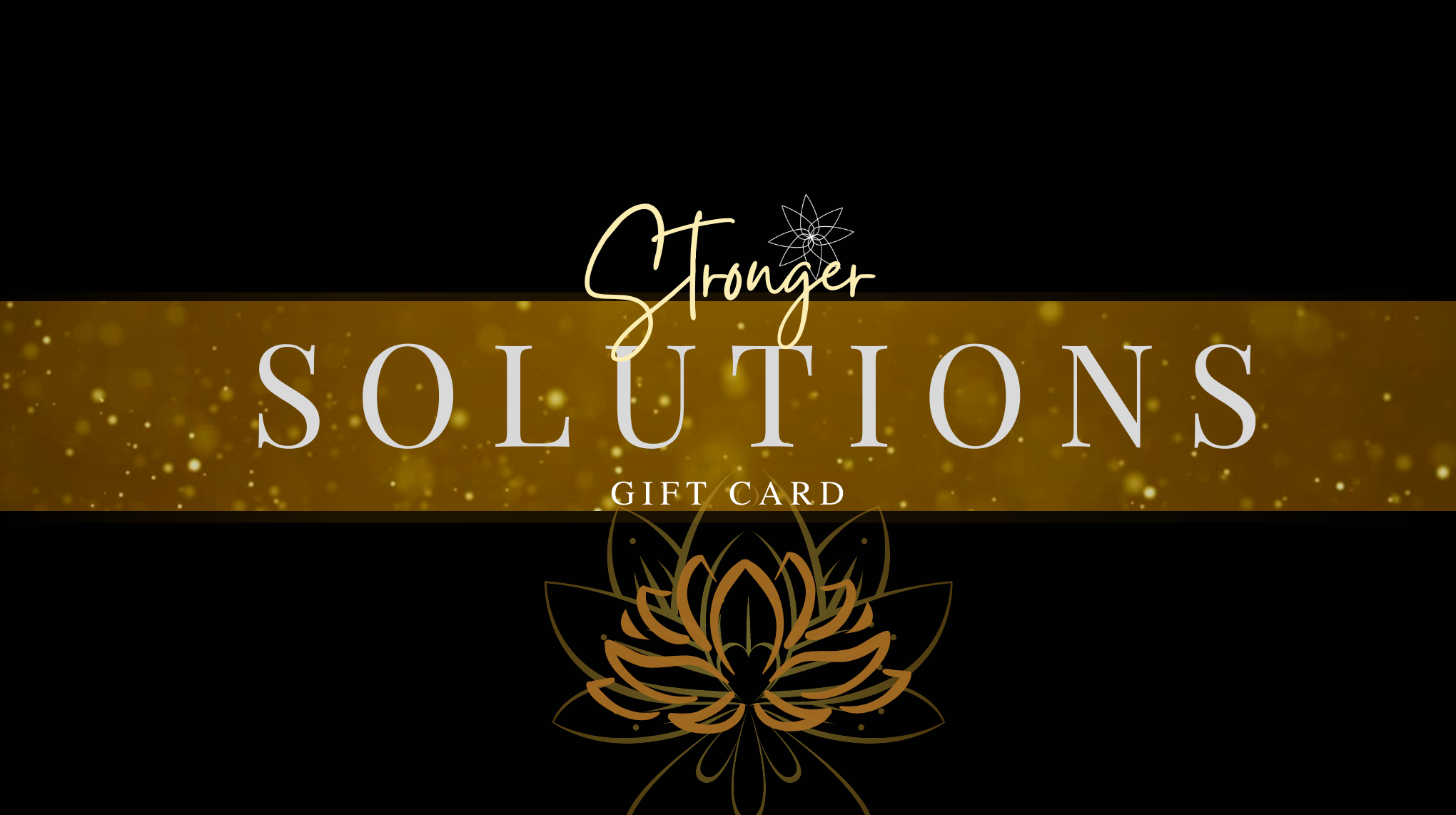 Gift Cards by Stronger Solutions