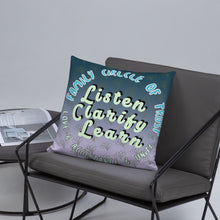 Load image into Gallery viewer, Family Time Conversation Pillow - Stronger Solutions
