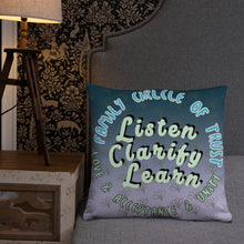 Load image into Gallery viewer, Family Time Conversation Pillow - Stronger Solutions
