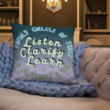 Load image into Gallery viewer, Family Time Conversation Pillow - Stronger Solutions
