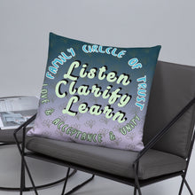 Load image into Gallery viewer, Family Time Conversation Pillow - Stronger Solutions
